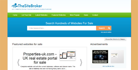 sites for sale classifieds template